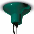 Suspension Lamp in Colored Ceramic Made in Italy - Ferroluce Bellota Viadurini