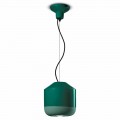 Suspension Lamp in Colored Ceramic Made in Italy - Ferroluce Bellota