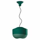 Suspension Lamp in Colored Ceramic Made in Italy - Ferroluce Bellota Viadurini