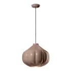 Ceramic Pendant Lamp of 2 Finishes Made in Italy - Afoxe Viadurini