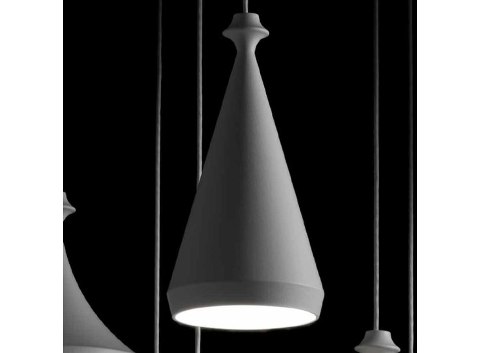 Hanging lamp Ceramic Glaze 2 LED or Standard Viadurini