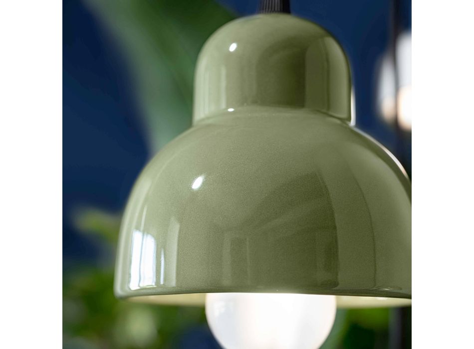 Suspension Lamp in Different Finishes and Sizes Made in Italy - Berimbau Viadurini