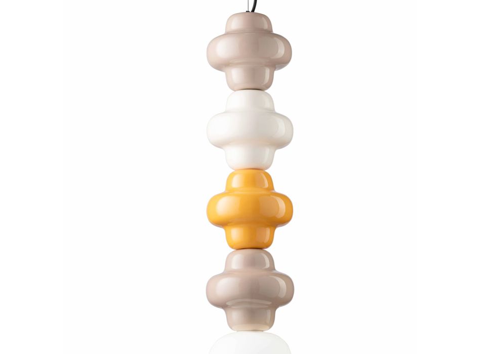 Suspension Lamp in Different Colors Made in Italy - Copacabana Viadurini