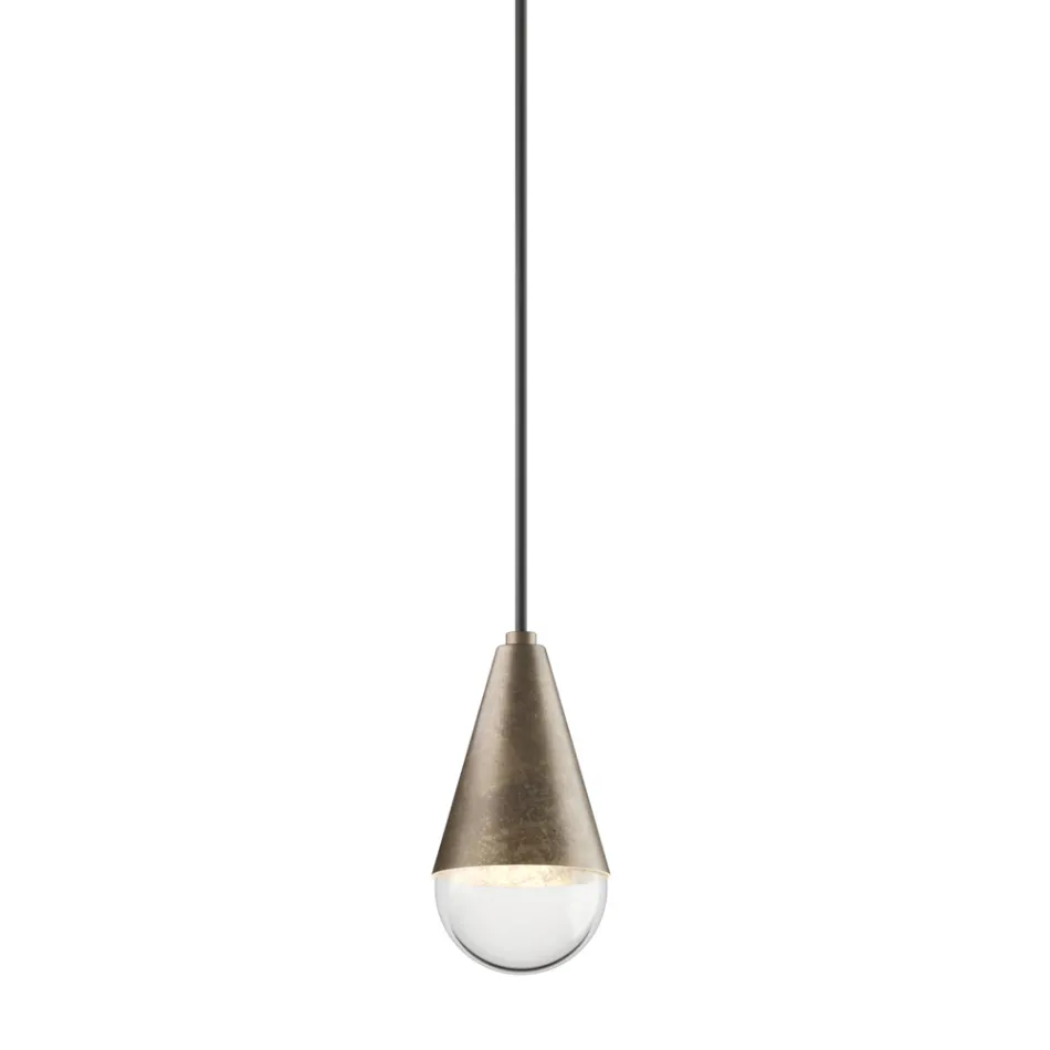 Pendant Lamp in Iron and Glass Made in Italy - Cloudy Viadurini