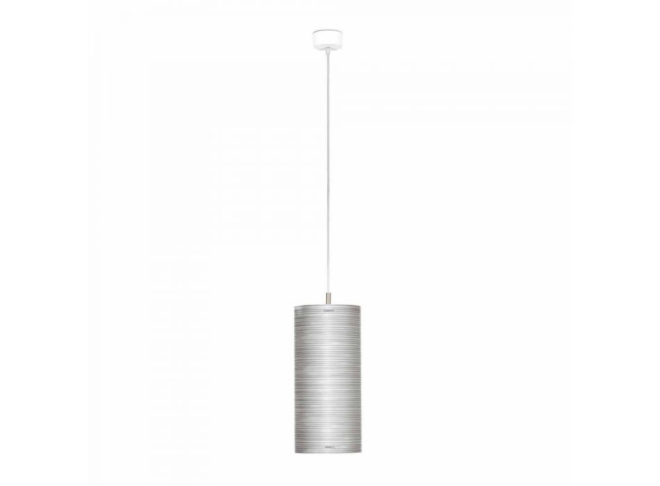 Suspension lamp made of polypropylene made in Italy Debby, diam. 17CM Viadurini