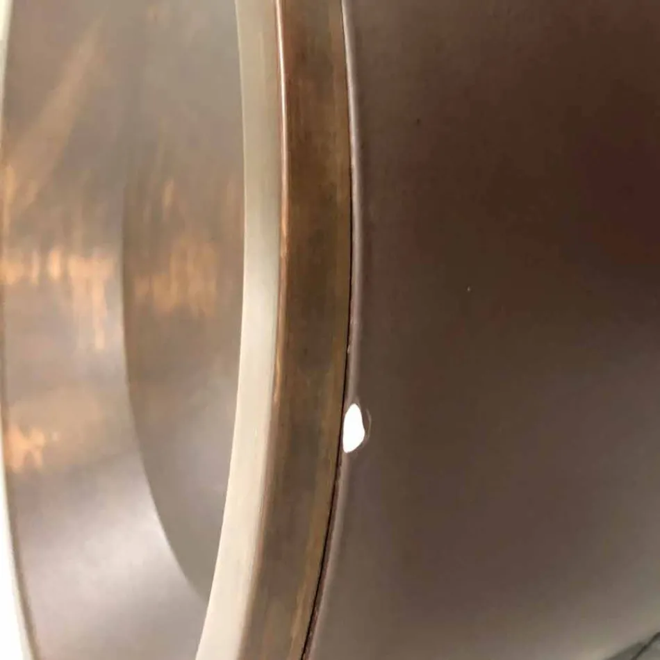 Design pendant lamp in terracotta, Ø37cm - Toscot Henry Viadurini