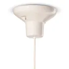 Pendant Lamp in Glass and Colored Ceramic Made in Italy - Lariat Viadurini