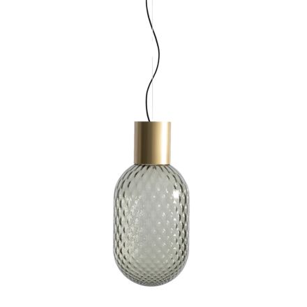 Glass Pendant Lamp Made in Italy - Lucciola Viadurini