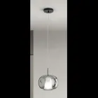 Double Layer Blown Glass Pendant Lamp Made in Italy - Trilly  Viadurini