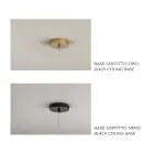 Double Layer Blown Glass Pendant Lamp Made in Italy - Trilly  Viadurini