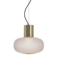 Pendant Lamp in Transparent or Satin Glass Made in Italy - Lucciola