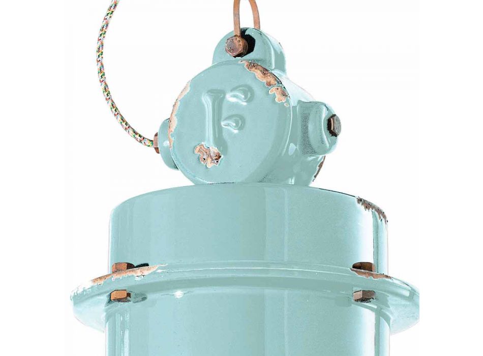 Lamp Industrial suspension handcrafted design Katie Viadurini