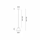 industrial pendant lamp Iron Loft Mini Il Fanale Viadurini