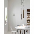 Made in Italy cylindrical pendant light Girasoli  Ø10 Il Fanale