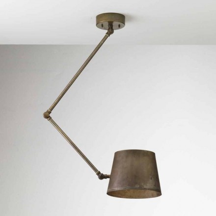 Lamp adjustable suspension Industrial Reporter Il Fanale Viadurini