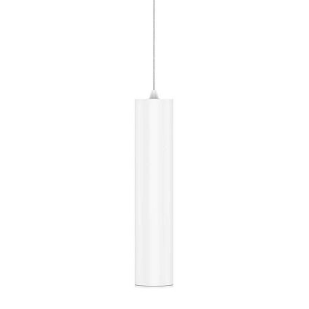7W Led Suspension Lamp in White or Matt Black Aluminum - Rebolla Viadurini