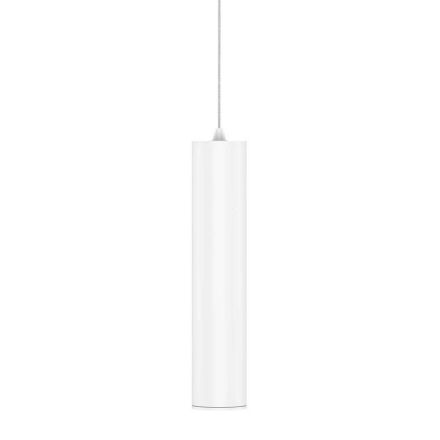 7W Led Suspension Lamp in White or Matt Black Aluminum - Rebolla Viadurini