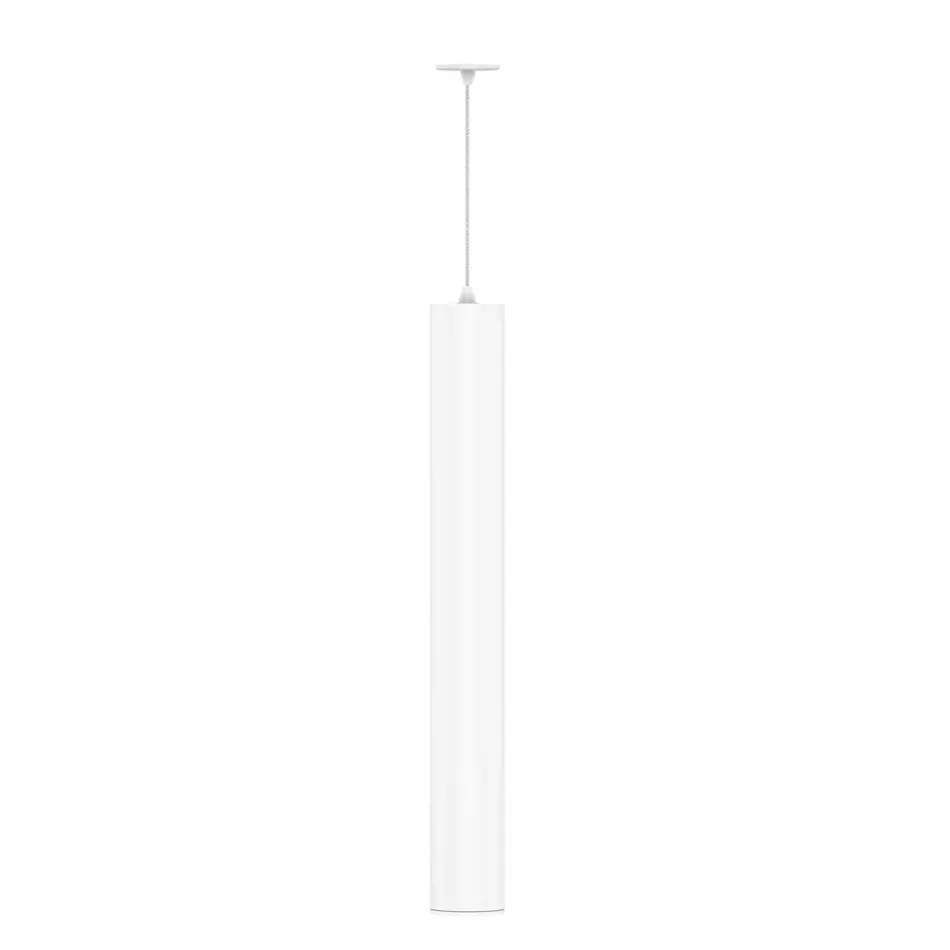 Led Recessed Suspension Lamp in White or Black Aluminum - Rebolla Viadurini