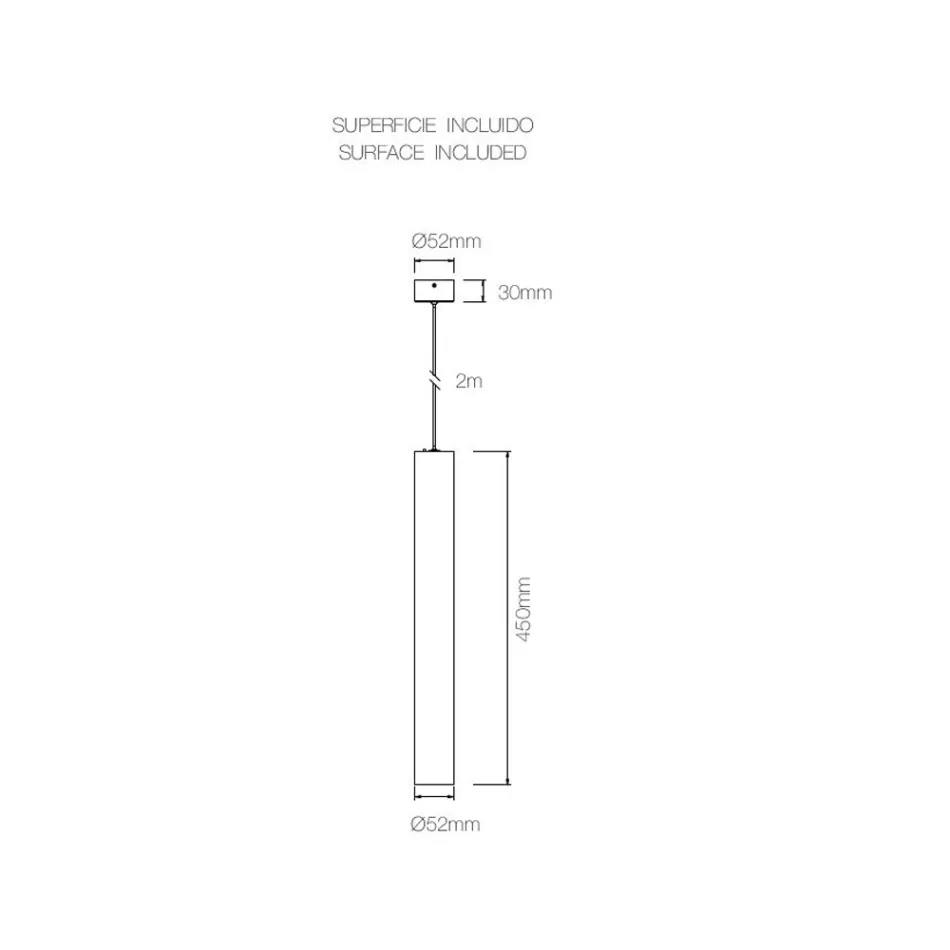 Decorative Led Suspension Lamp in White or Black Aluminum - Rebolla Viadurini