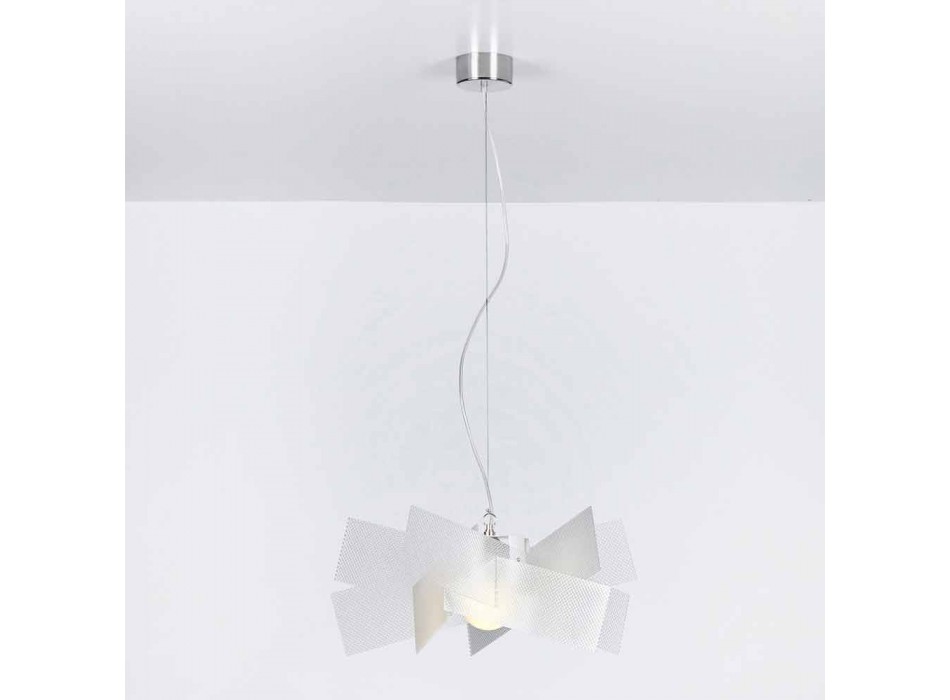 Modern pendant lamp in methacrylate, L.53xP.53cm, Nataly Viadurini