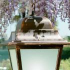 Outdoor suspension lamp made of aluminum, made in Italy, Aquilina Viadurini