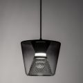 Suspension lamp made of metal and glass Made in Italy - Think