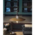 Hanging lamp Ferroluce craft industrial style Viadurini