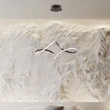 Handcrafted Glass and Metal Lamp Made in Italy for Living Room and Bedroom - Pictor Viadurini