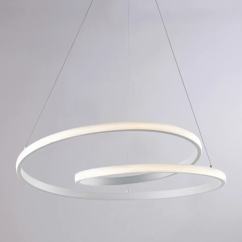 Handcrafted glass and metal lamp for elegant interiors – Hubble Viadurini