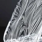 LED Standing Lamp Acrylic Crystal Laser Decoration - Possett Viadurini