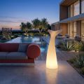 Coda - Two-Color Outdoor Lamp in Polyethylene Made in Italy