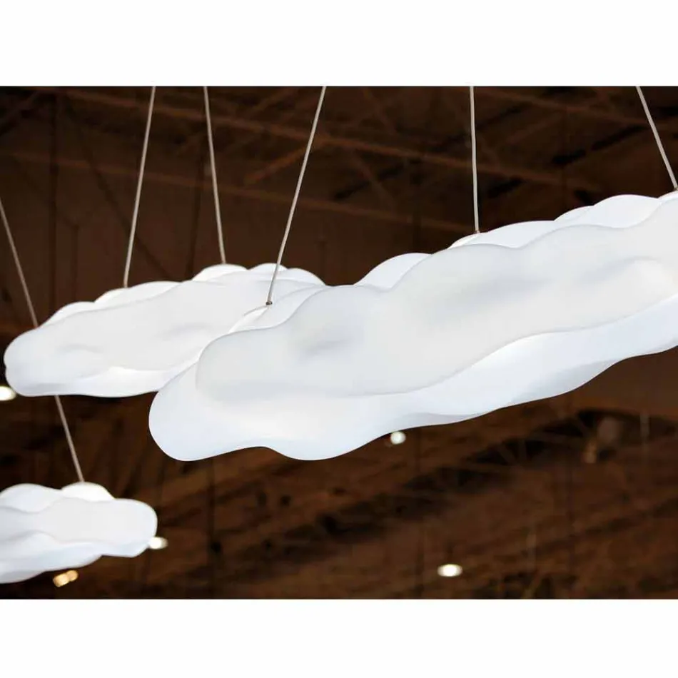 Outdoor Design Suspension Lamp in Polyethylene - Nefos by Myyour Viadurini