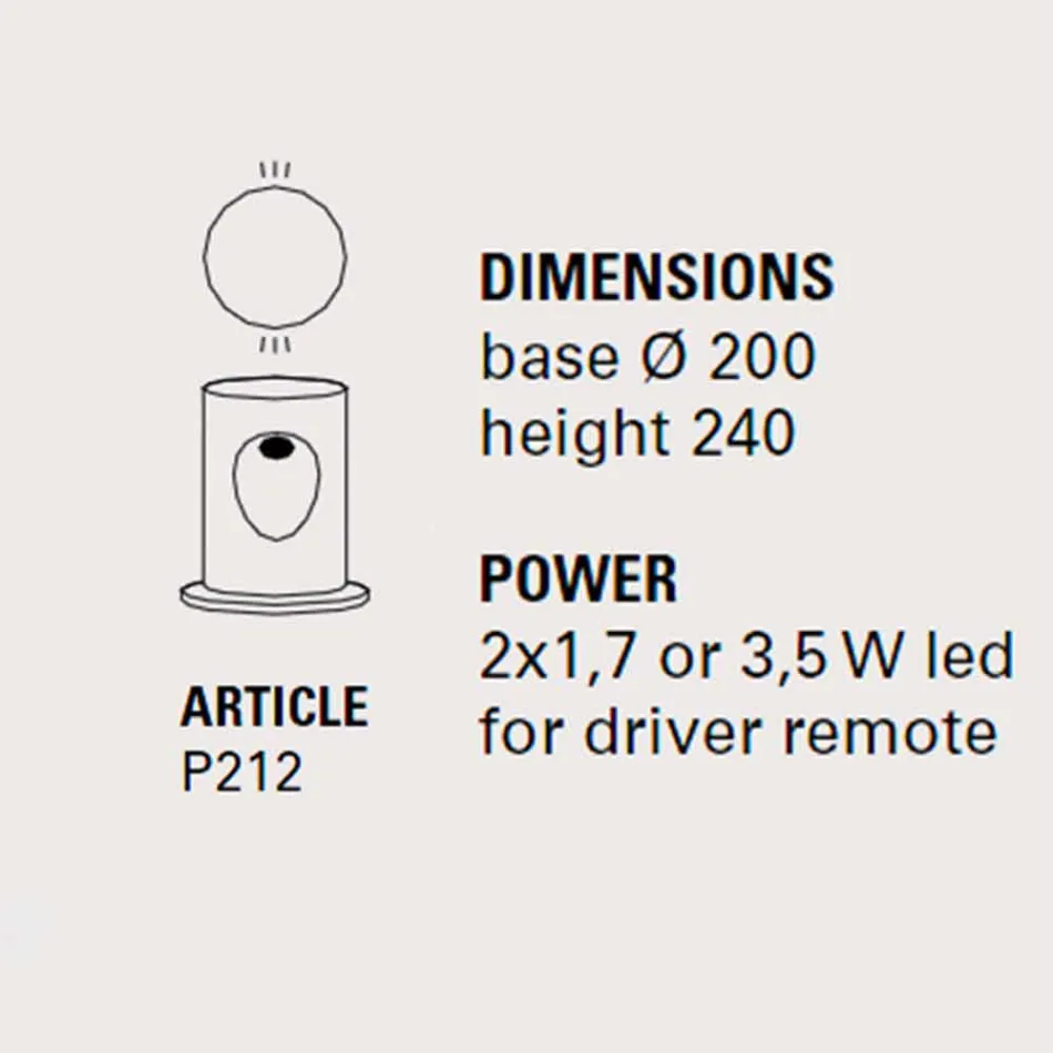 Outdoor floor lamp, with 2 lights, U-Boat - Toscot Viadurini