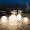 In-es.artdesign Ex.Moon outdoor floor lamp in nebulite