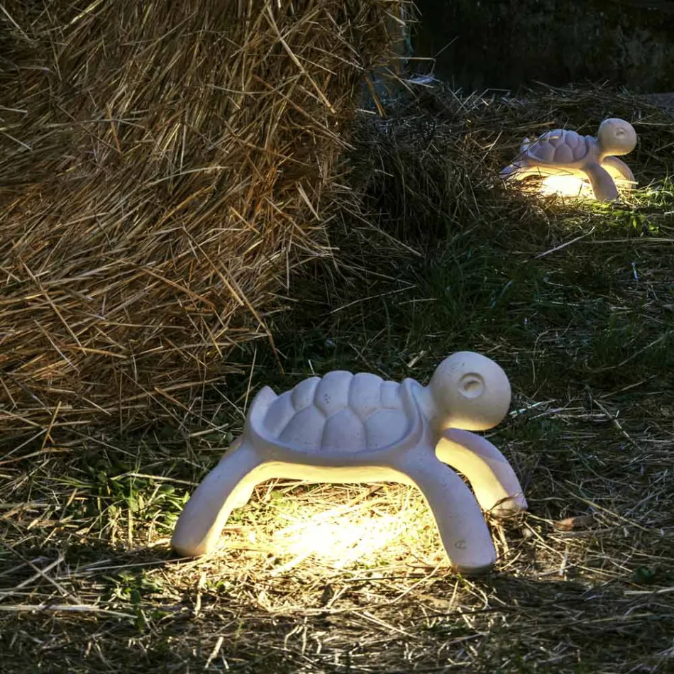 Rechargeable and Touch Dimmable Outdoor Lamp - Turtle Viadurini
