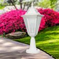 Vintage Outdoor Lamp in White Aluminum Made in Italy - Terella