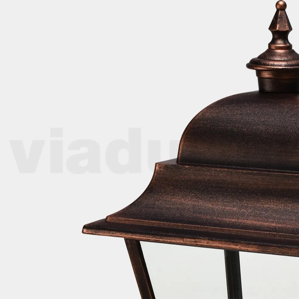 Vintage Floor Garden Lamp in Aluminum Made in Italy - Bonaria Viadurini