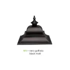 Vintage Floor Garden Lamp in Aluminum Made in Italy - Bonaria Viadurini