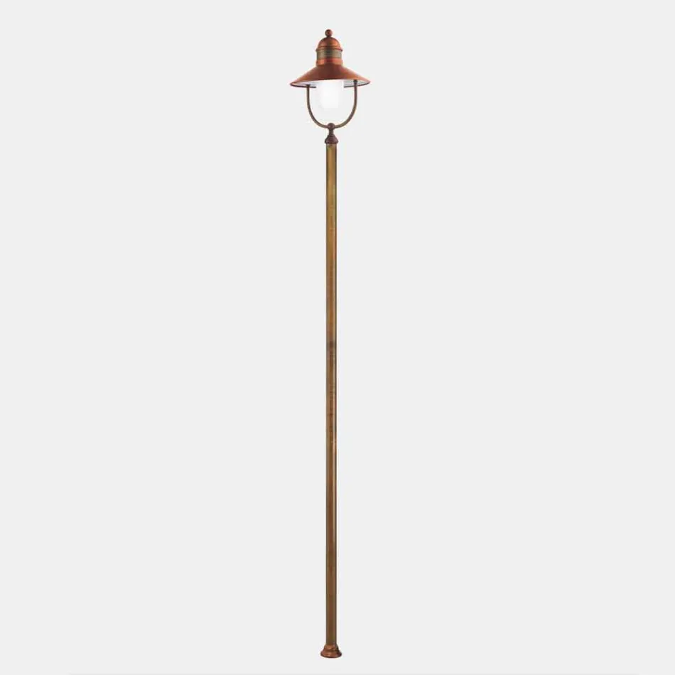 Garden Lamp Lamppost Vintage Brass and Copper 3 Sizes - Borgo by Il Fanale Viadurini