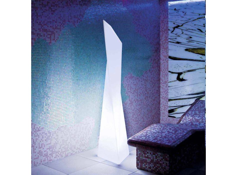 Bright white Prisma Slide Manhattan indoor lamp made in Italy Viadurini