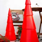 Indoor or Outdoor Lamp in White, Red or Green Plastic - Alberostar Viadurini