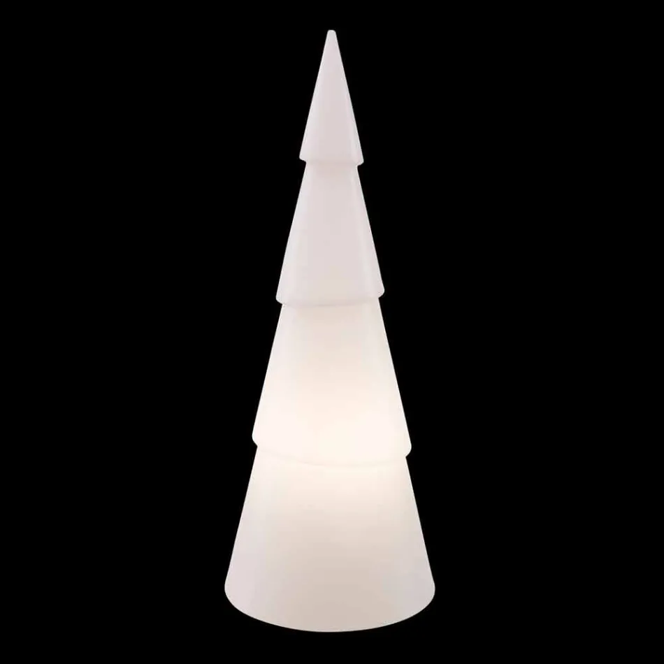 Indoor or Outdoor Lamp in White, Red or Green Plastic - Alberostar Viadurini