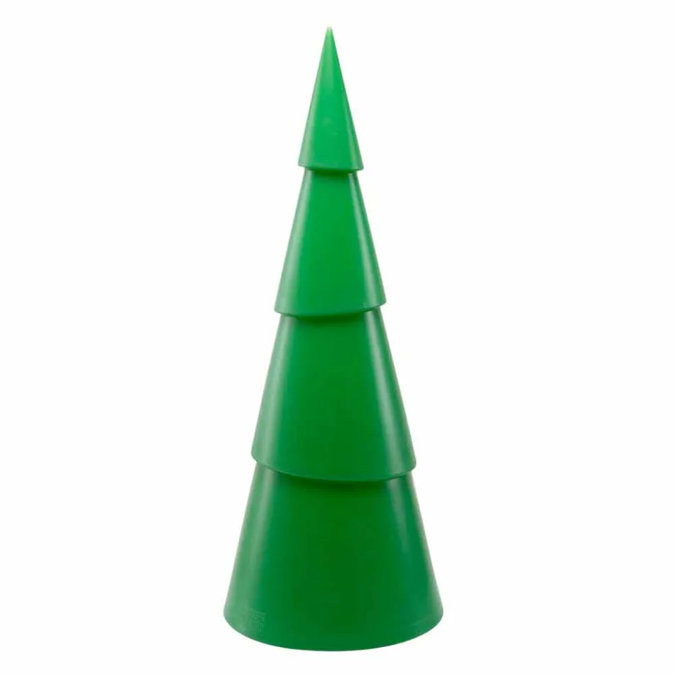 Indoor or Outdoor Lamp in White, Red or Green Plastic - Alberostar Viadurini