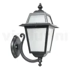 Outdoor Wall Lamp in Die-Cast Aluminum and Glass Made in Italy - Elric Viadurini