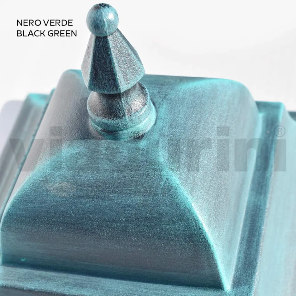 Outdoor Wall Lamp in Aluminum and Transparent Glass - Alchemist Viadurini