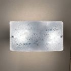 Handcrafted Wall Lamp in Blown and Decorated Venetian Glass - Mary Viadurini