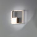 Wall Lamp with LED in Gold Finish Painted Metal - Formal