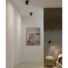 Decorative Wall Lamp Led 14W in White or Black Aluminum - Vernon Viadurini
