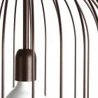 Wall lamp in steel Ø35xh.70xL.catalog cm Bibiana Viadurini