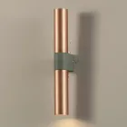 Wall Lamp in Ceramic and Copper Handmade in Italy - Toscot Match Viadurini